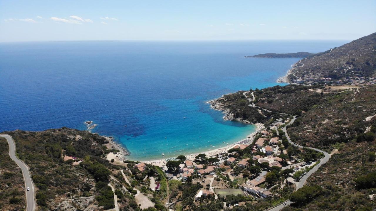 Route 25 - Cavoli - Vista Mare, Con Clima, Terrazza E Posto Auto Lejlighed Spiaggia di Cavoli Eksteriør billede